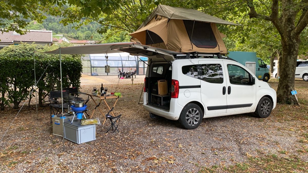 Camper Tende : Tente de toit Horntools – Usato da Donneloye venduto da AKANA01 3