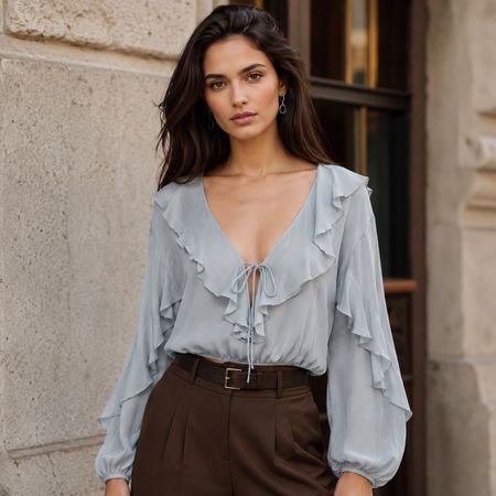 ZARA Boho Bluse Kurzbluse S (38-40) NEU