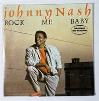 Single: JOHNNY NASH - Rock Me Baby (1985)