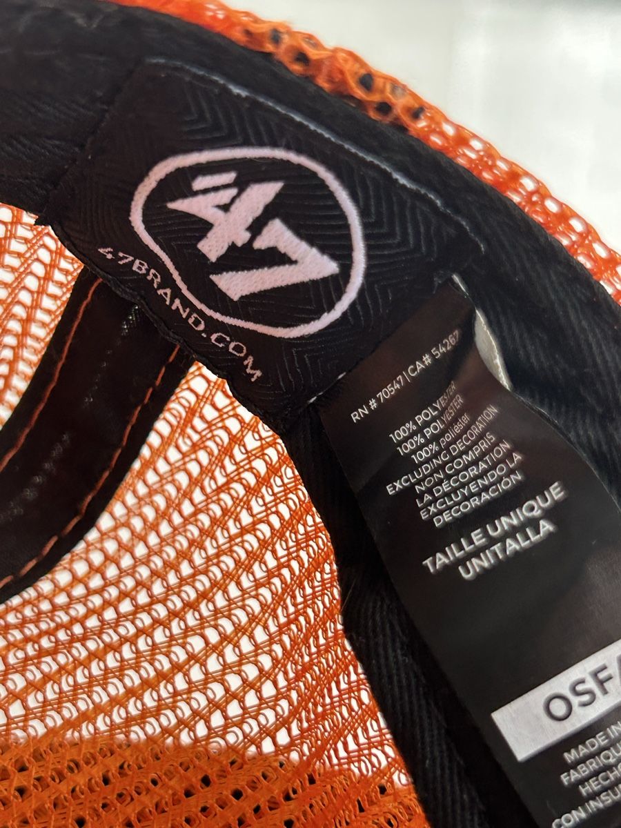 Copricapi, berretti & cappellini: 47 Brand LA Dodgers Cap Orange Mesh Trucker One Size – Nuovo (secondo la descrizione) da Saland venduto da ele_vc96 4