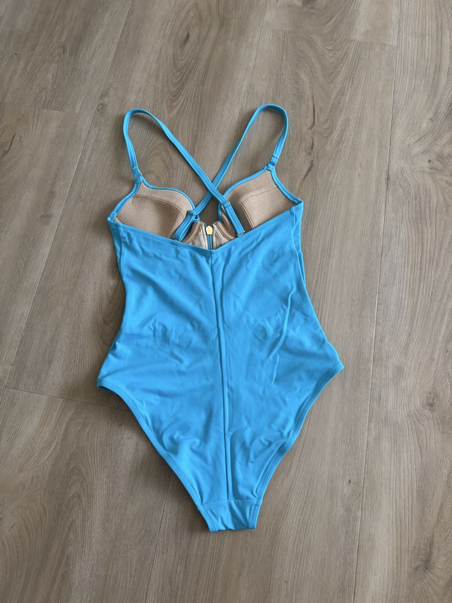 Costumi da bagno & Bikini: L'Agent Badeanzug, hellblau, Gr. S, Top Zustand! – Nuovo e nell'imballaggio originale da Meilen venduto da don_9hgn 1