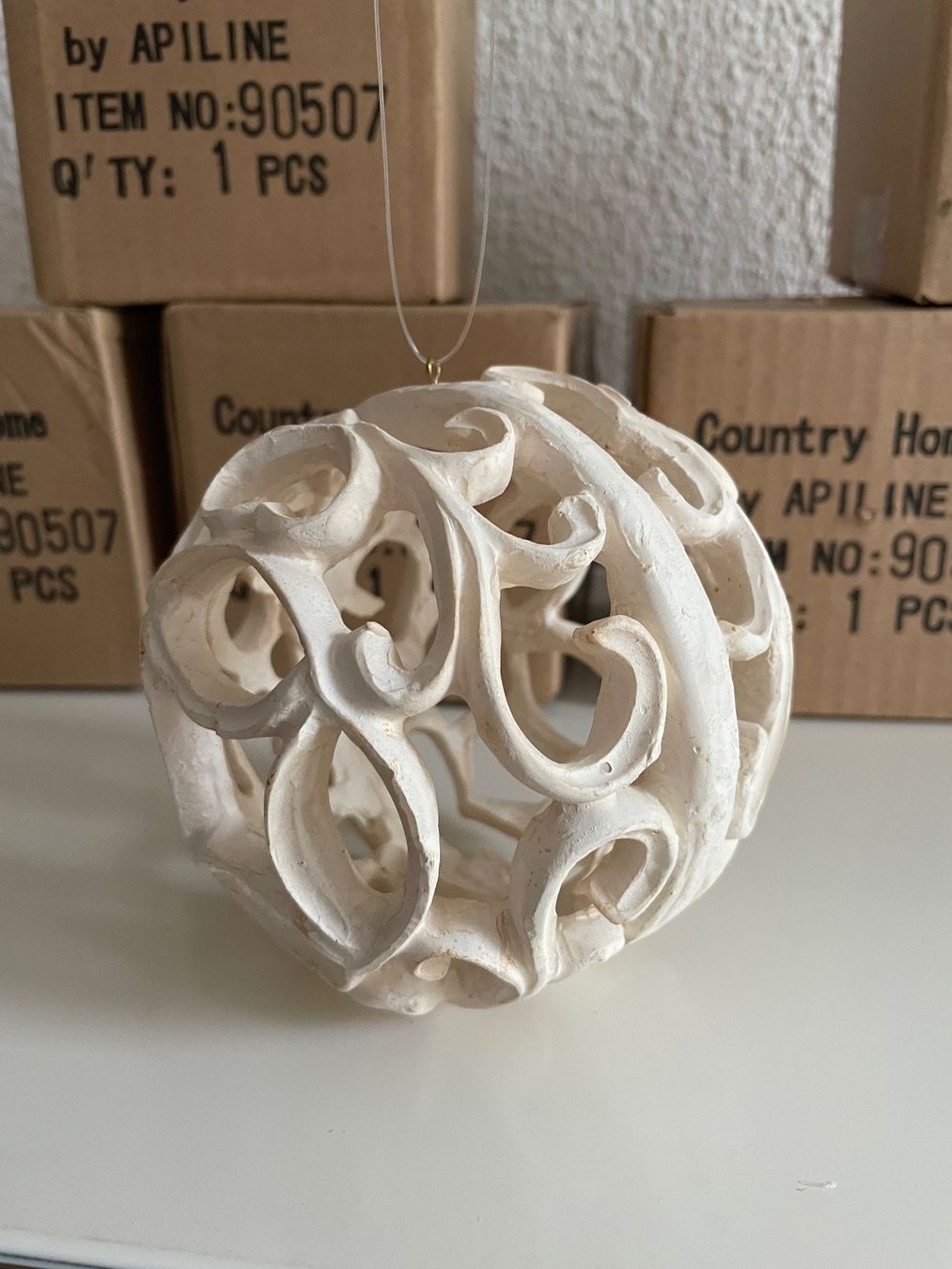 Alle Dekorationen: 6 Stück Deko-Anhänger, neu – Neu und originalverpackt aus Wilderswil von Renaissance1 2