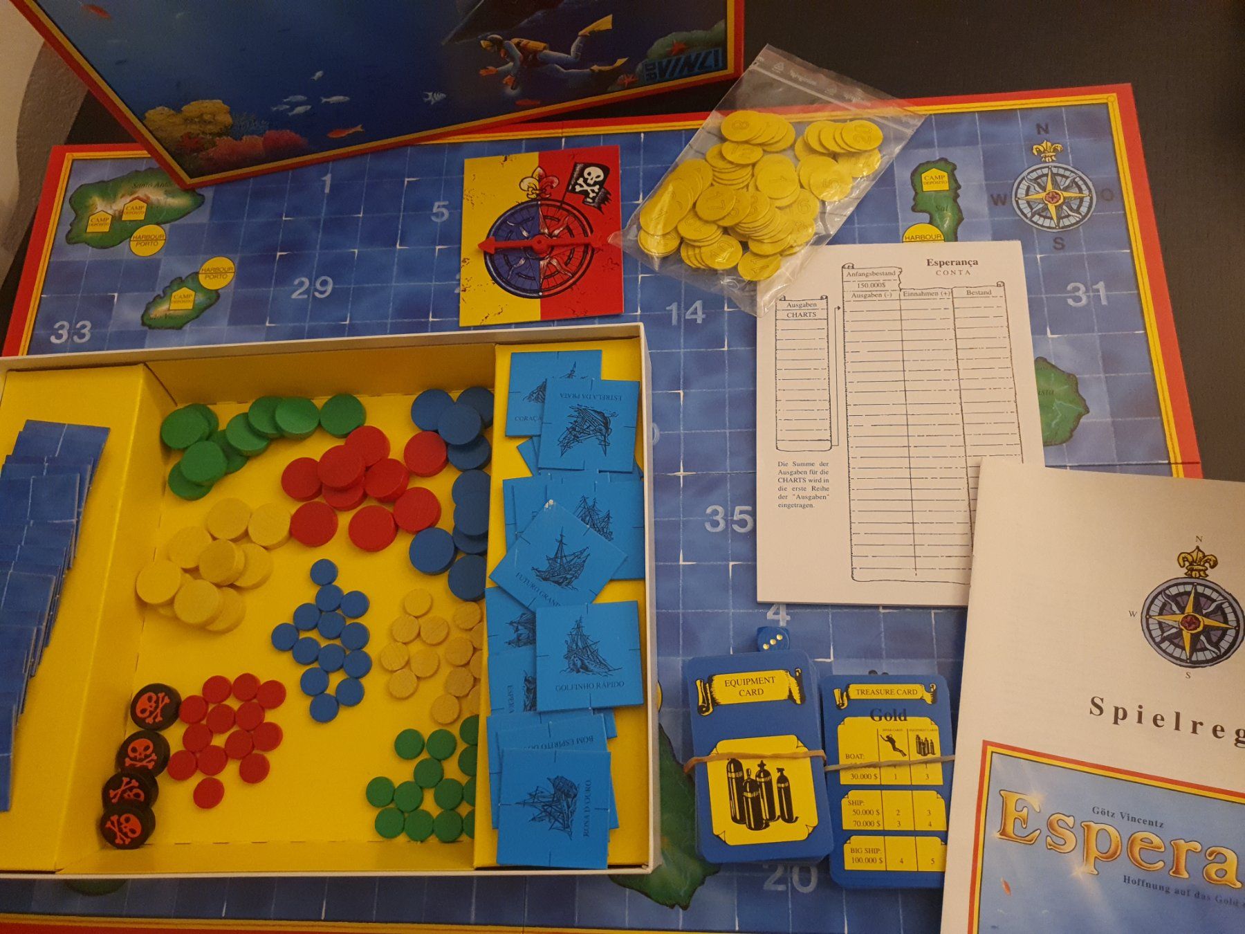 Giochi: Esperança Brettspiel 1 mal gespielt – Usato da Kollbrunn venduto da psmusic 1