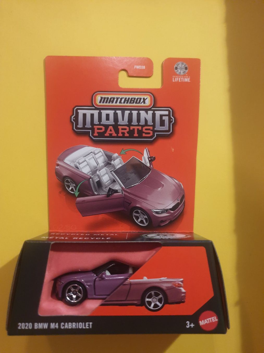 Matchbox Modellautos: Matchbox 2020 BMW M4 CABRIOLET – Neu und originalverpackt aus Oftringen von Rotor 3