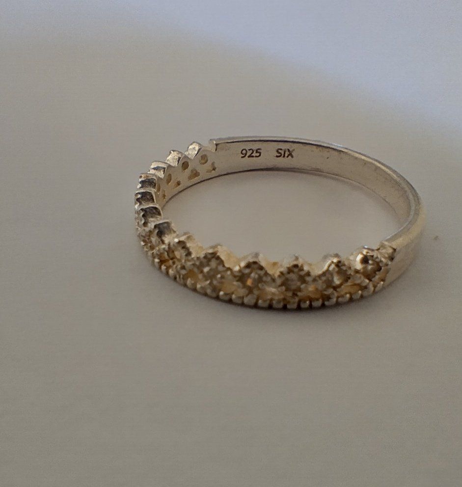 Anelli: RING MIT ZIRKONIA SILBER 925 – Usato da Romanshorn venduto da Glitzer-Paradies 2