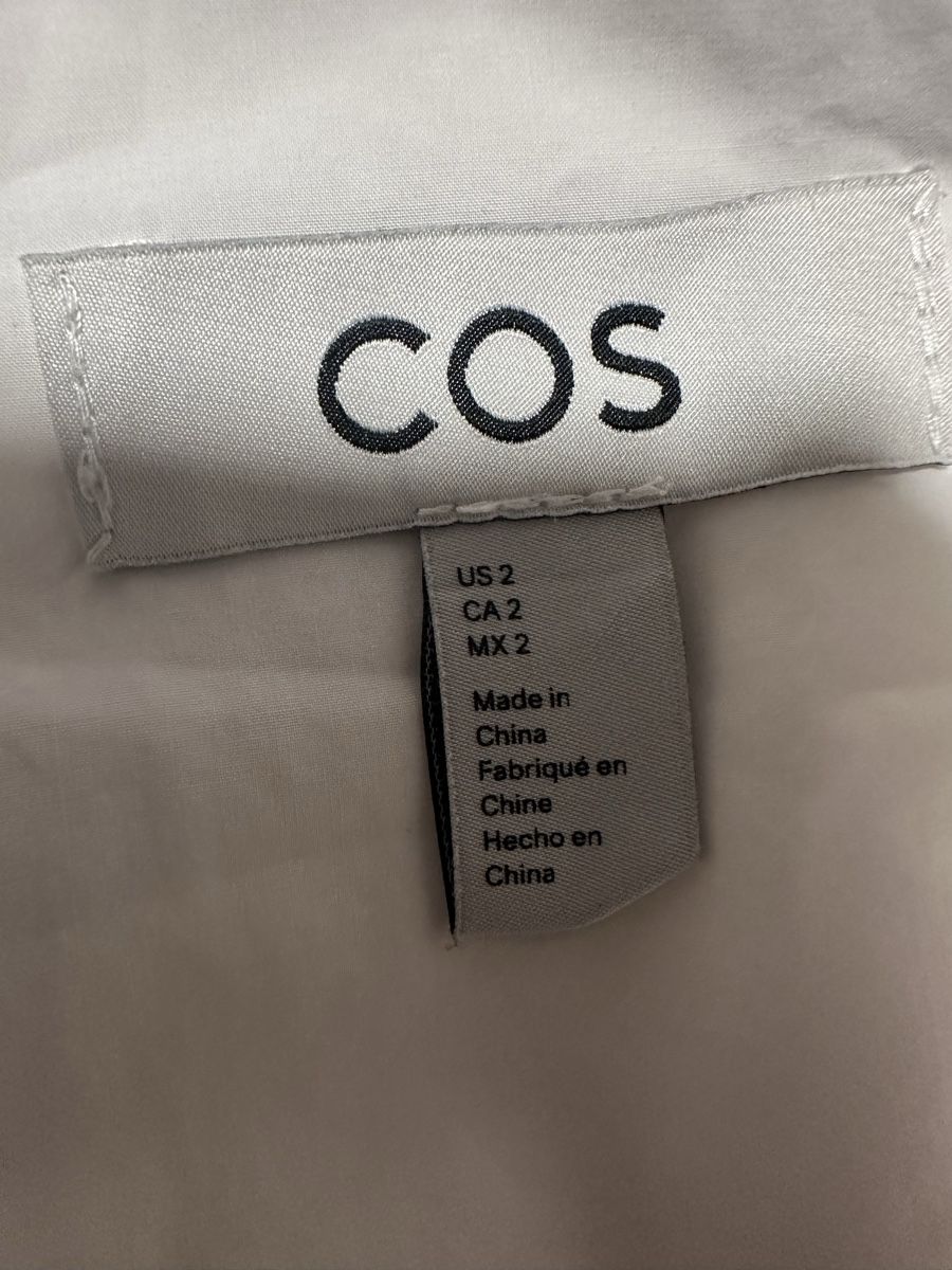 Cos Camicette: COS Hemd Weiss Baumwolle Grösse 34 – Nuovo (secondo la descrizione) da Glattbrugg venduto da SMusic98 4