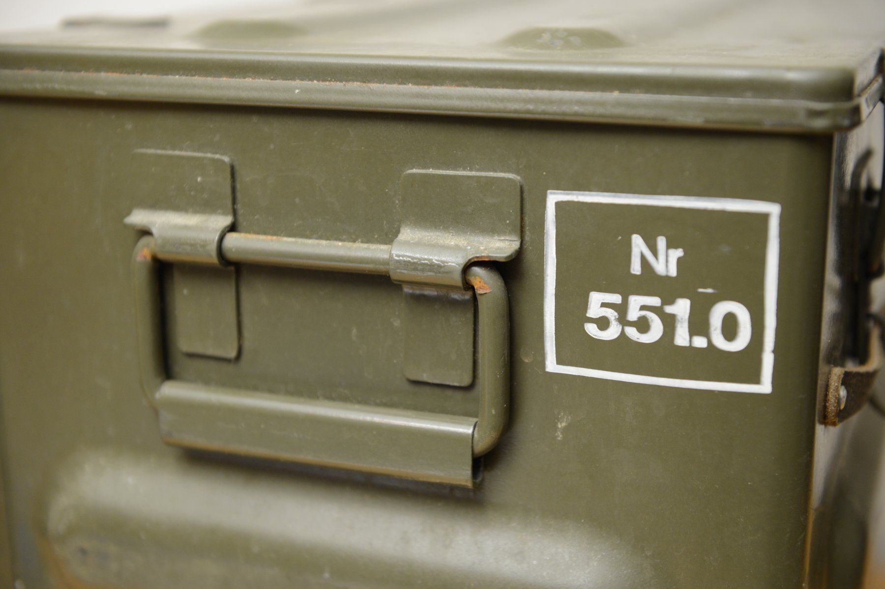 Transportkisten: Armee Blech-Kiste 551.0 – Gebraucht aus Sachseln von Smatsch54 3