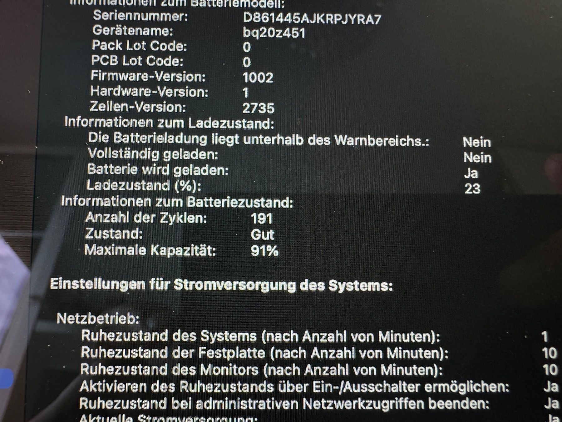 Apple Notebooks: MacBook Air M1 16 GB RAM – Gebraucht aus Herisau von  4