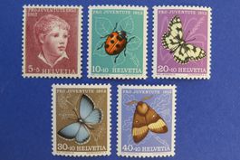 PJ Serie 1952 'Insekten' postfrisch**