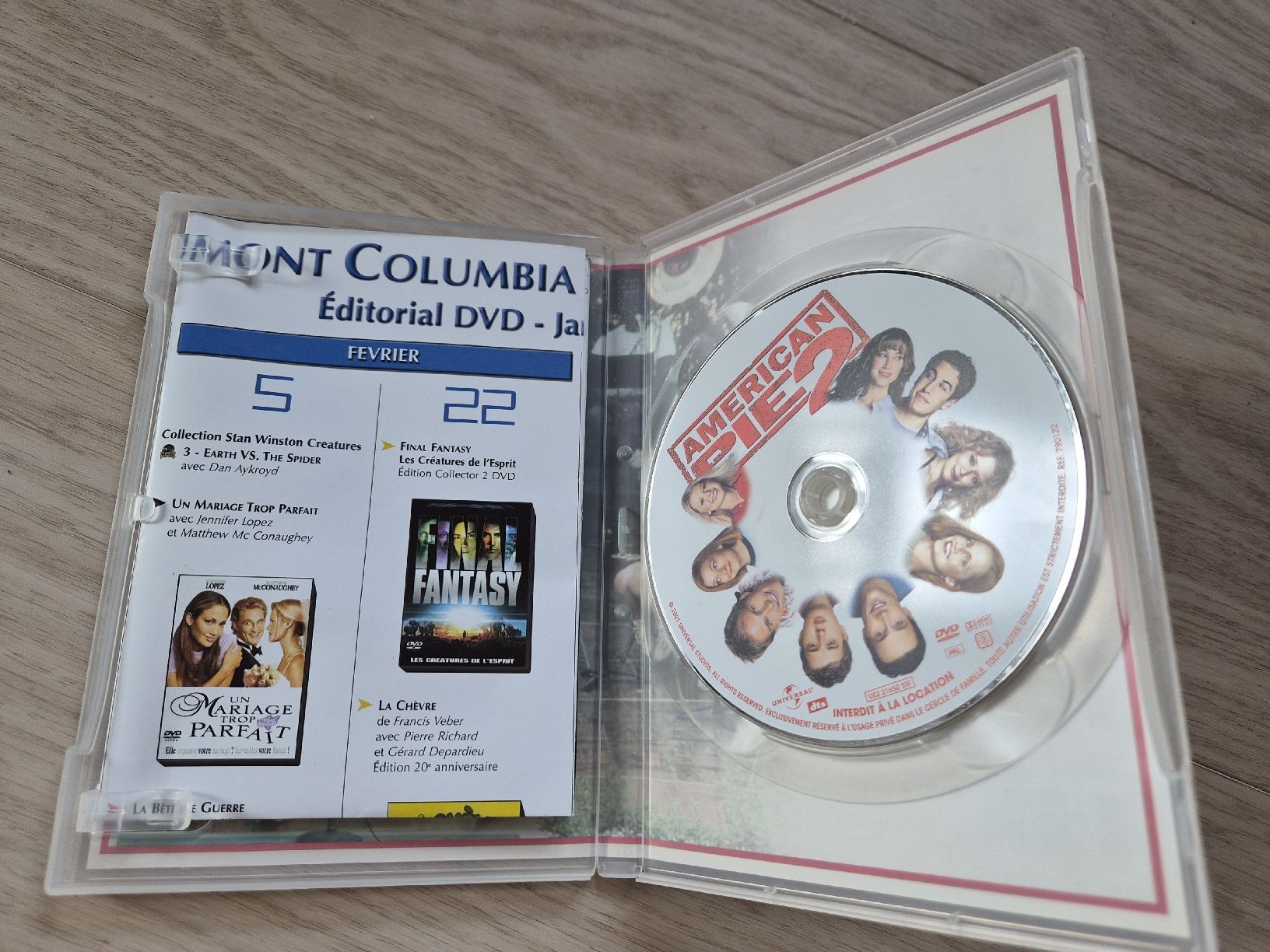 Tutti i DVDs: DVD American Pie 2, Edition Collector, Version Non Censurée – Usato da La Joux FR venduto da car_ck96 1