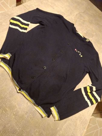 Jaquette - cardigan taille L marque Maison Scotch 59% coton