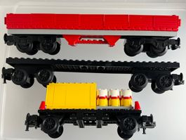 LEGO Eisenbahn 9v + 12v Eisenbahn Wagen