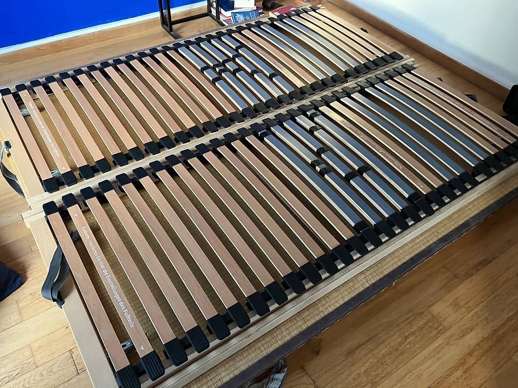 Sommiers: Lattenrost 160x200 (2x80) – D'occasion à Zuchwil par vonsinnen