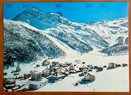 Saas - Fée - Panorama skipisten