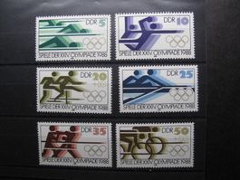 DDR 1988 Olympiade XXIV Spiele **