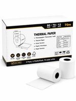 Thermorollen 80 × 70 × 12 mm  20 Rollen pro Karton