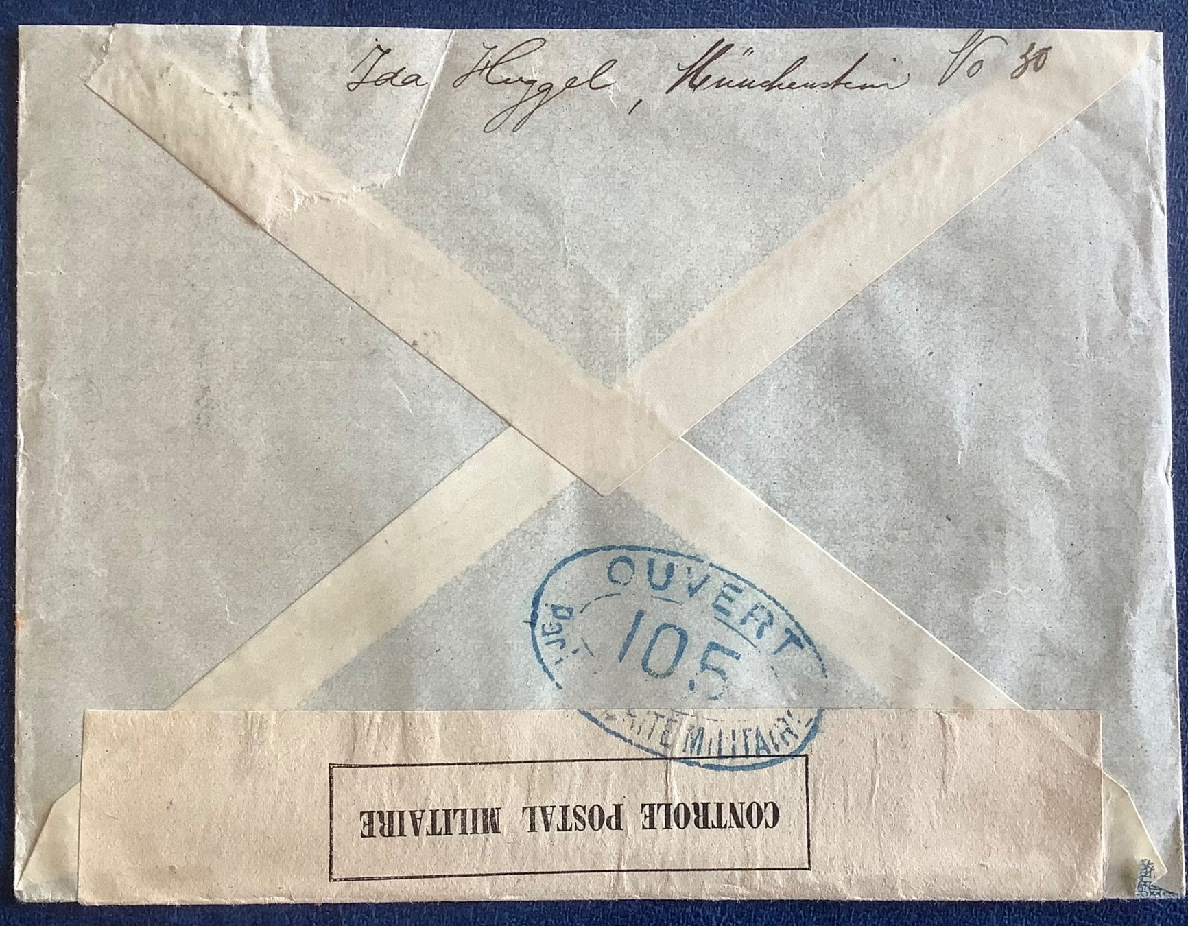 Tutti i francobolli: 1917 / Zensurbrief - Basel nach  Bordeaux – Usato da Liestal venduto da Skunk02 1