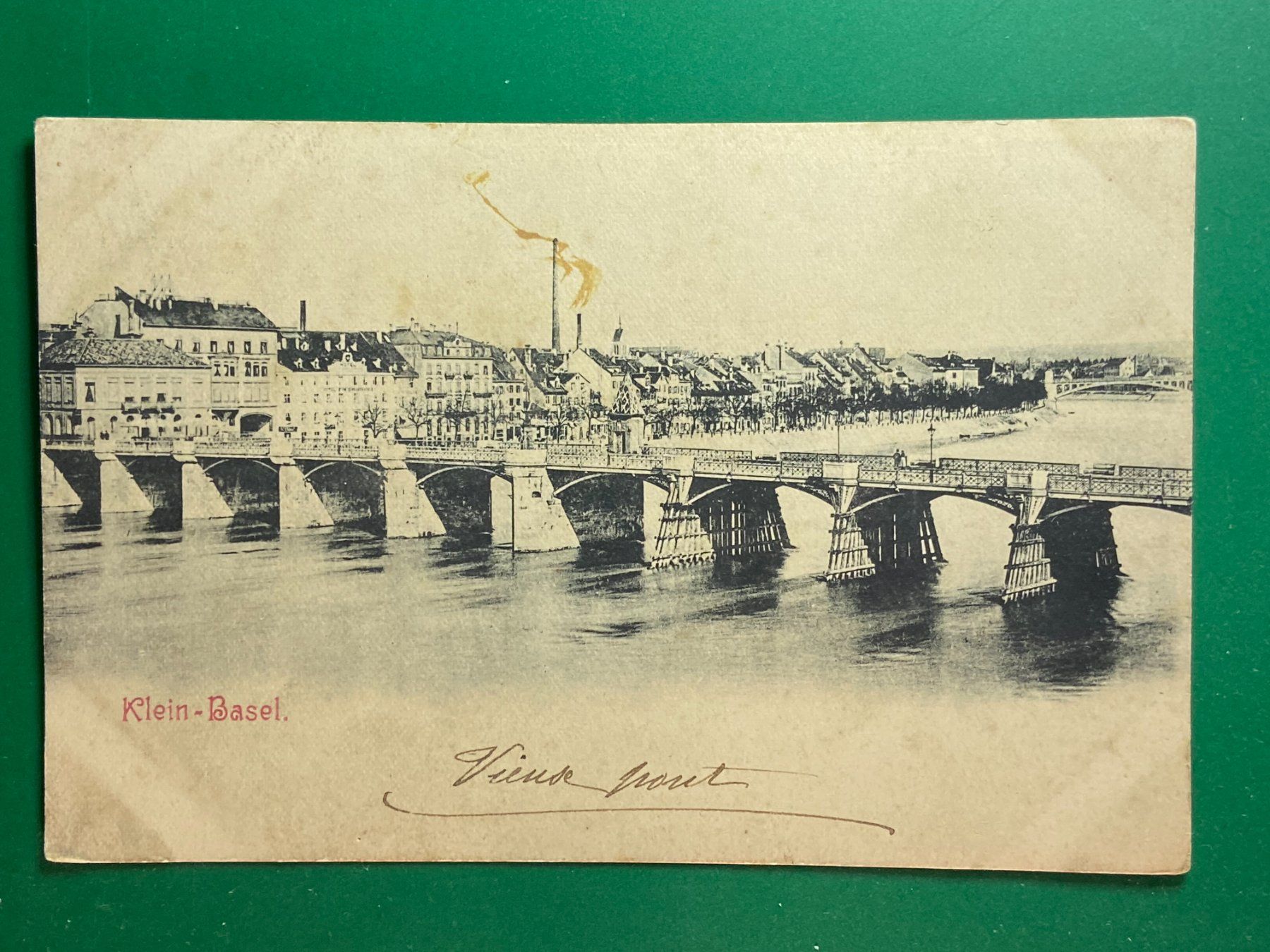 Ansichtskarten: Klein-Basel – Gebraucht aus Steg VS von danwer74