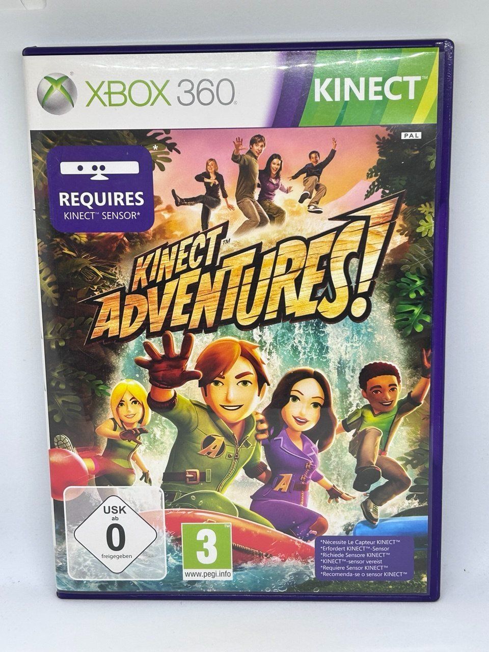 Microsoft Jeux: Kinect Adventures! per Xbox 360 – D'occasion à Giubiasco par LorisVale