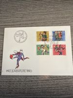 Pro Juventute Ersttagsbrief 1990, ungebraucht, Top Zustand