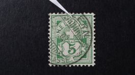 Linienbruch unter C von FRANCO  oben SBK 82.2.02  127
