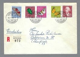 1958, PJ SATZBRIEF 1957 0 LUZERN, Ia