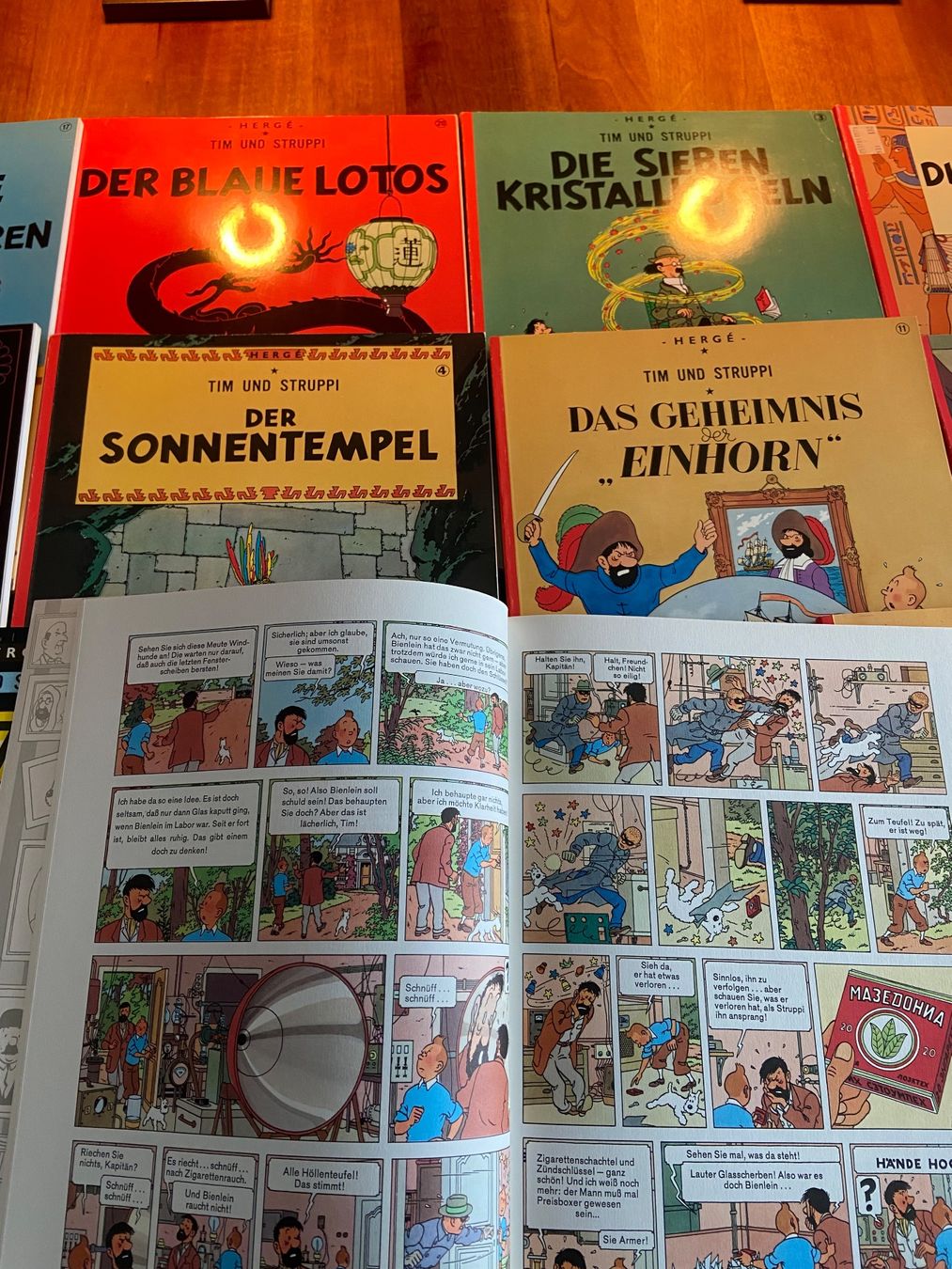 Comics: 11 Tim und Struppi Comic Bänder – Gebraucht aus Zürich von Mate73 1