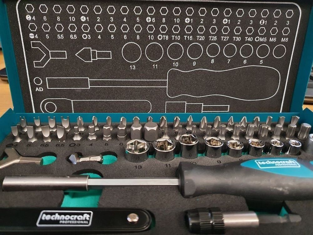 Performance Tool Sechskant-Bit-Steckschlüsselsatz, 3-teilig – Größen 12, 14, 17 Mm