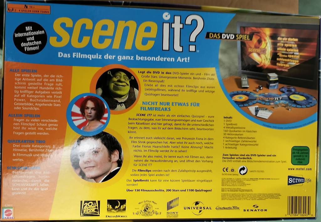 Spiele: Gesellschaftsspiel Scene it – Gebraucht aus Bellach von cor_f 1