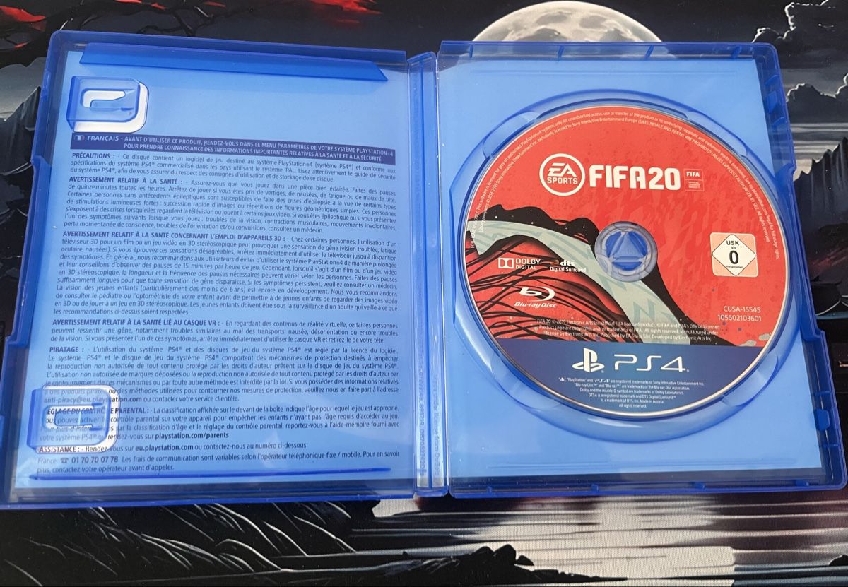 Sony Giochi: Jeu vidéo PS4 FIFA 20 – Usato da Thônex venduto da LaBoutiqueduRems31 2