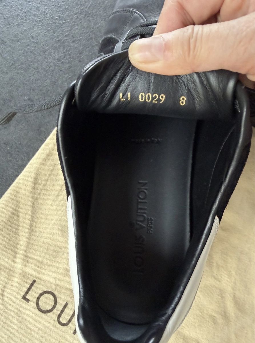 Louis Vuitton Scarpe da uomo: Baskets cuir LOUIS VUITTON (42) – Usato da Marly venduto da Nor_al3 1