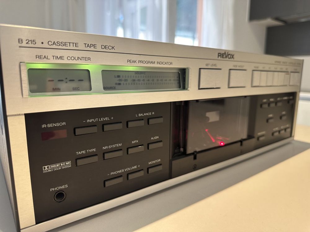 Revox B 215 Cassette Tape Deck with Manuals Kaufen auf Ricardo