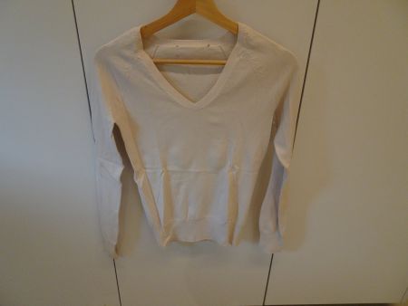 Feinstrick Pulli Weiss Gr. XS - 260229