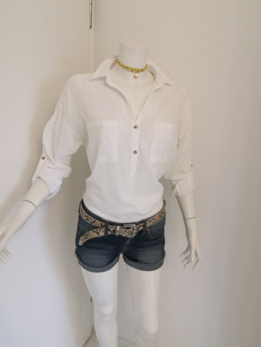 Mango Blusen: 🤩MANGO BAUMWOLL-BLUSE WEISS & D&G P. – Gebraucht aus Olten von Naja-Twins-Twins 6