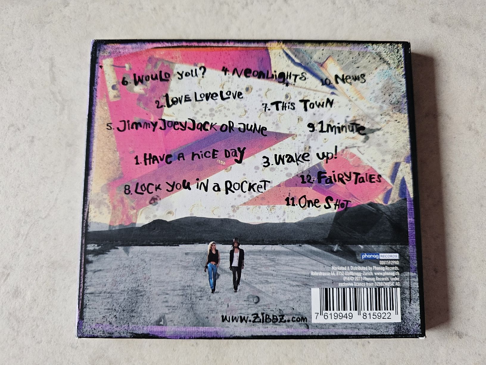 CD: Zibbz  -  Ready? Go!  /  (Indie Rock) – Usato da Schneisingen venduto da backstore24 1