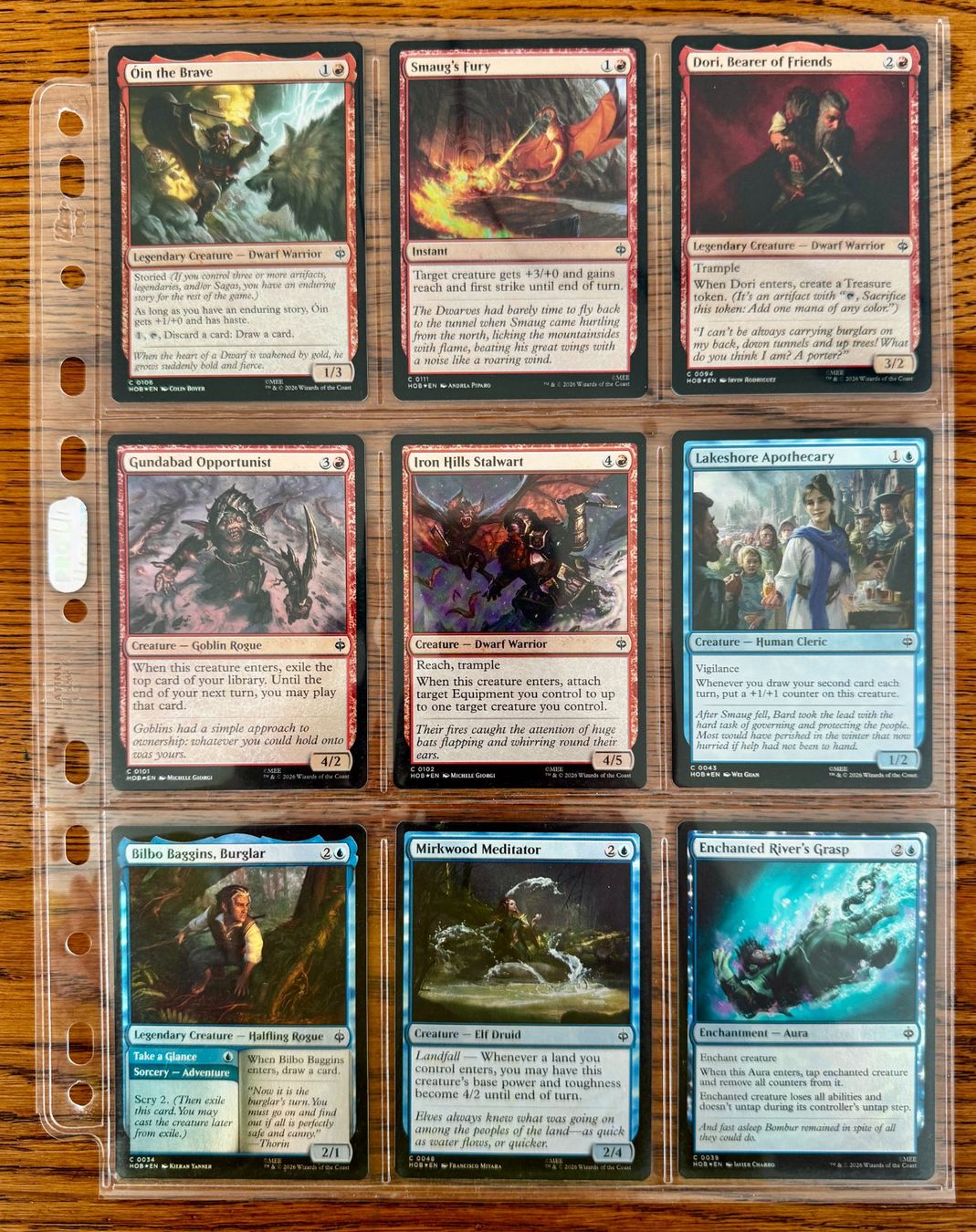 Magic The Gathering Sammelbilder & Trading cards: The Hobbit Foil Commons 53stk. – Neu (gemäss Beschreibung) aus Rechthalten von hosme_be 2
