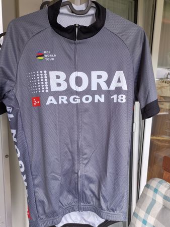 Radtrikot BORA ARGON 18 UCI World Tour grau Grösse M
