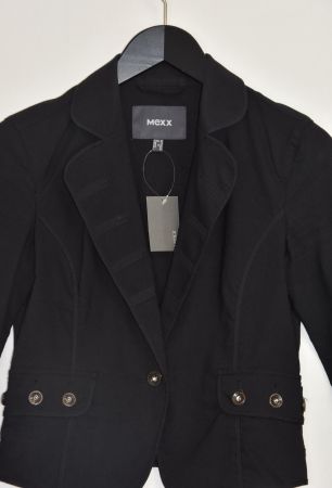 Mexx Damen Jacke Blazer Übergangsjacke/schwarz/Gr.38/Neu