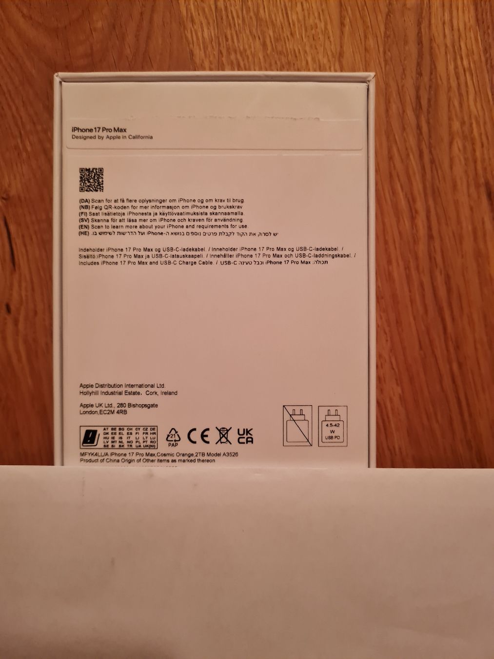 Apple Telefoni cellulari / Smartphones: iPhone 17 pro max 2tb neuwertig – Nuovo (secondo la descrizione) da Titterten venduto da mro_2csc 9