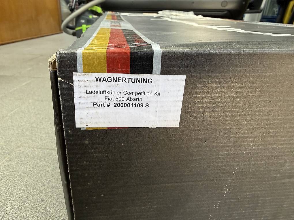 Tutti pezzi di ricambio auto: Wagner Competition Ladeluftkühler Abarth 500 – Usato da Muttenz venduto da ric_7s2q 4