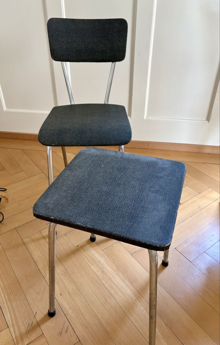 Stühle: Vintage Stuhl und Hocker  – Gebraucht aus Zürich von ea_so8p