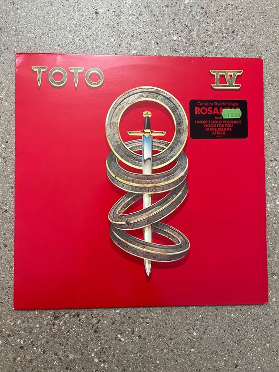 Toto IV LP, Original Vinyl Album von 1982 (Gebraucht) in Hochdorf für ...