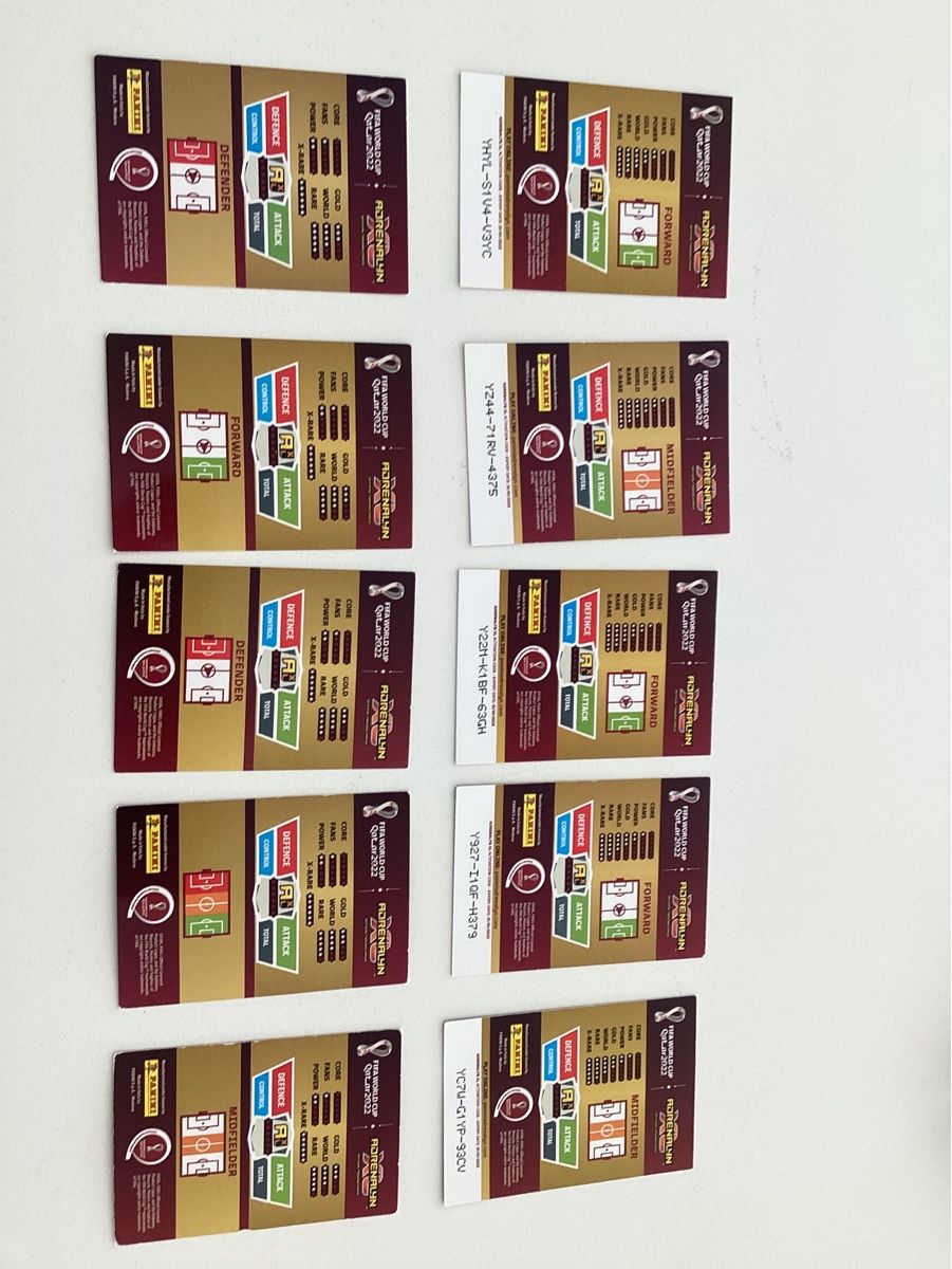 Panini Sammelbilder & Trading cards: Panini WM 2022 Sticker Konvolut gemischt  – Neu (gemäss Beschreibung) aus Appenzell Meistersrüte von sandokano