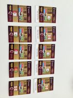 Panini WM 2022 Sticker Konvolut gemischt 