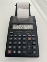 Tischrechner Casio HR-100ER wie neu !