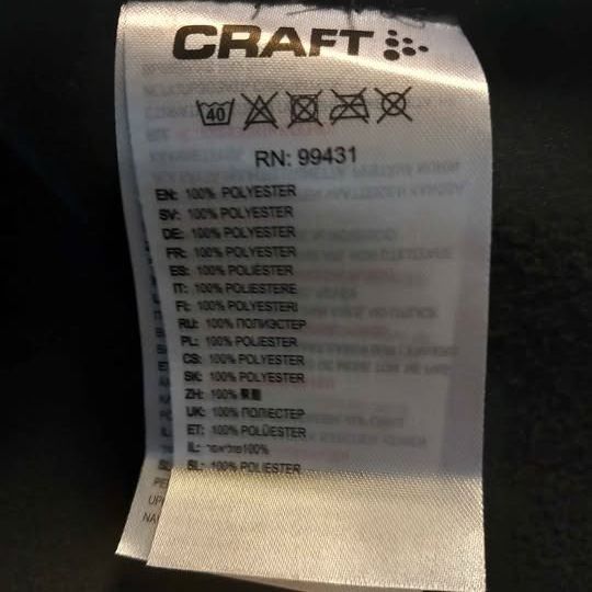 Craft Giacche: Fleec-Jacke Polartec von "CRAFT" Grösse M oder L Fabrikneu – Nuovo e nell'imballaggio originale da Hochwald venduto da motowear-secondhand 5
