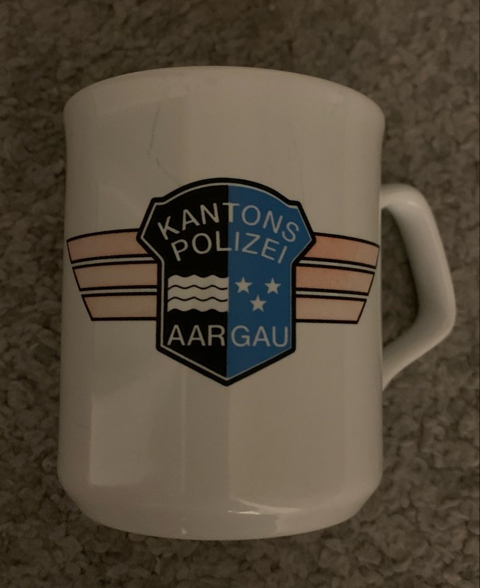 Tazze: Tasse der Kantonspolizei Aargau  – Usato da Esslingen venduto da Gargamel011 1