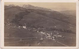 Flieger-Postkarte - Hemberg mit Regelstein (SG) 1923