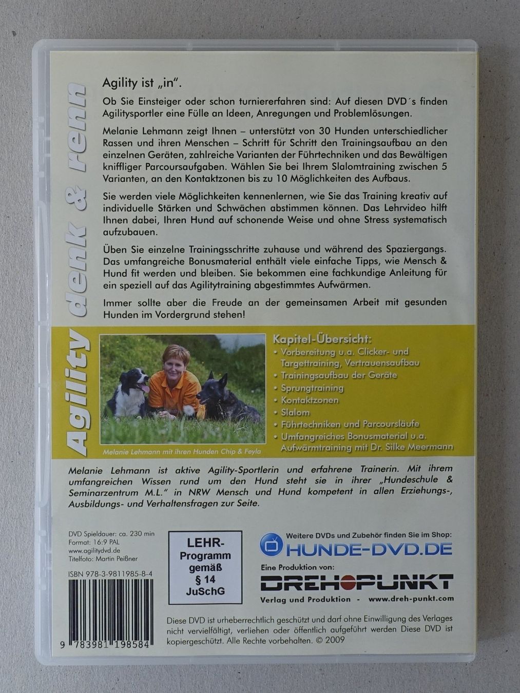 Tutti i DVDs: Agility: denk & renn - Aufbautraining – Usato da Sessa venduto da fraenklishop 1