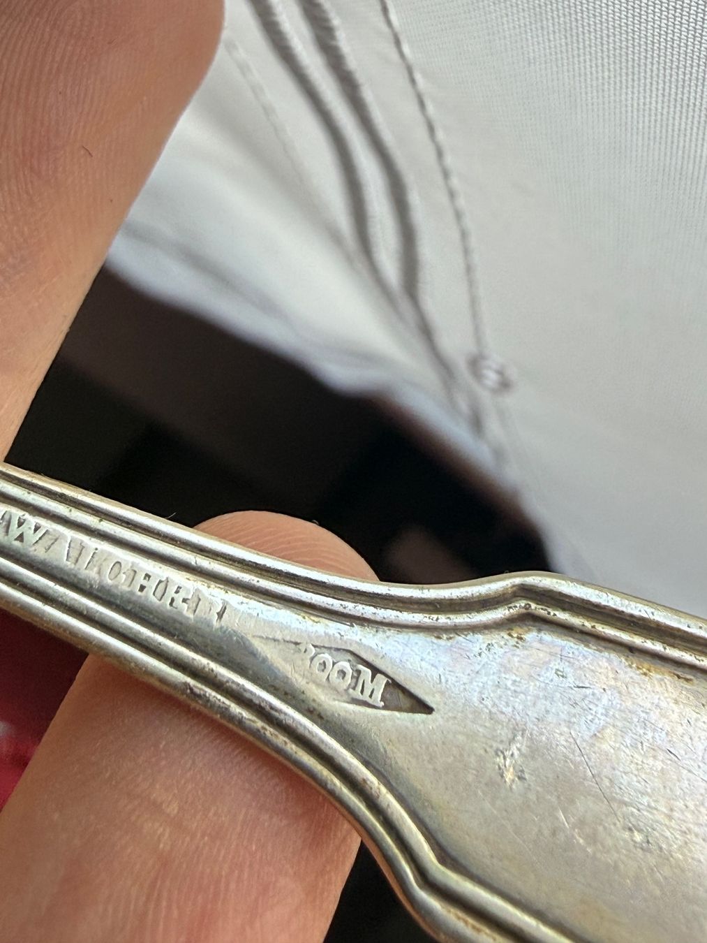 Set di posate: 4 Silber Tee Löffeln 800, 99g – Usato da Spiegel b. Bern venduto da Rogger72 5